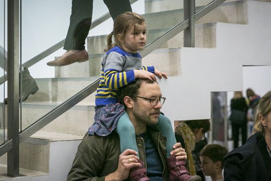 Kindervernissage zur Kunst der Novembergruppe in der Berlinischen Galerie, 11.11.2018, © Foto: Pascal Rohé