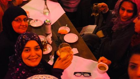 Kafferunde in Clärchens Ballhaus, Berlin & ich, 2019