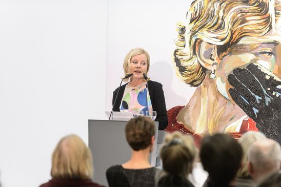 Eröffnungen und Verleihungen der Hannah-Höch-Preise 2016 an Cornelia Schleime und Tatjana Doll, 24.11.2016, Foto: Harry Schnitger