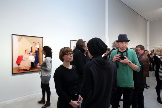 Eröffnung der Ausstellungen "Max Beckmann und Berlin" und "Das sind wir. Porträtfotografie 1996 bis 2013" in der Berlinischen Galerie, 19.11.2015, Foto: Amin Akhtar