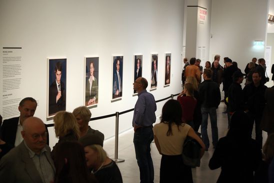 Eröffnung der Ausstellungen "Max Beckmann und Berlin" und "Das sind wir. Porträtfotografie 1996 bis 2013" in der Berlinischen Galerie, 19.11.2015, Foto: Amin Akhtar