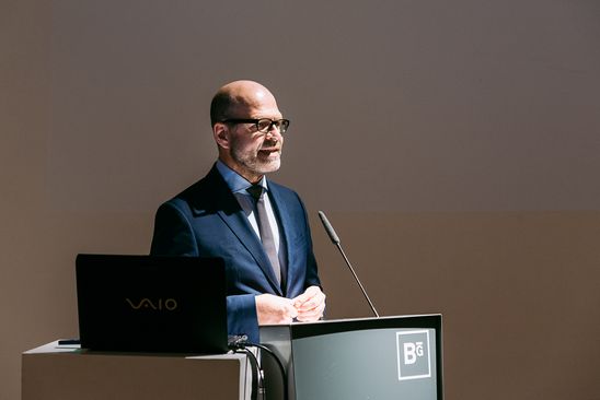 Preview der aktuellen Ausstellungen vor der großen Wiedereröffnung der Berlinischen Galerie, 27.5.2015, Foto: Hannes Wiedemann