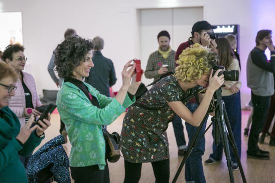 Kindervernissage zur Kunst der Novembergruppe in der Berlinischen Galerie, 11.11.2018, © Foto: Pascal Rohé