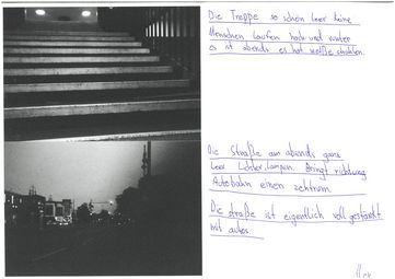 Fotografie und Text von Alex aus dem Projekt "Bildreportagen aus dem Märkischen Viertel"