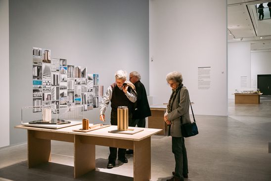 Preview der aktuellen Ausstellungen vor der großen Wiedereröffnung der Berlinischen Galerie, 27.5.2015, Foto: Hannes Wiedemann