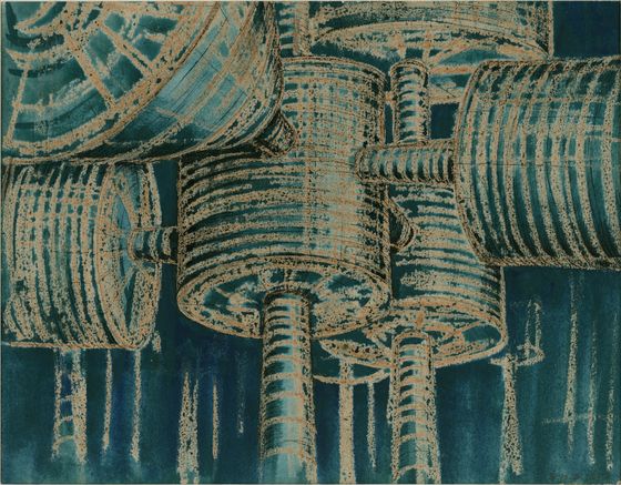 Brigitte Meier-Denninghoff, Ohne Titel, um 1949, © Stiftung Matschinsky-Denninghoff, Berlinische Galerie, Repro: © Anja Elisabeth Witte 