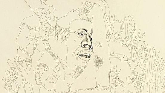 Klaus Vogelgesang, Haare unterm Arm, 1971 