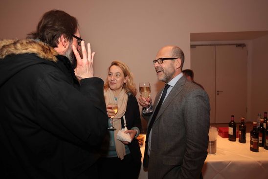 Eröffnung der Ausstellung "Heidi Specker - IN FRONT OF. Fotografien" in der Berlinischen Galerie, 10.3.2016, Foto: Amin Akhtar