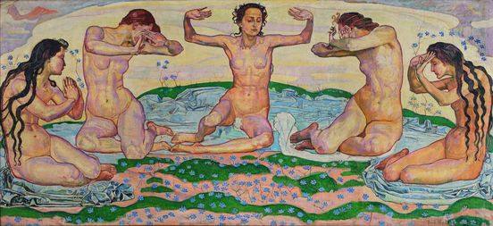 Oil on canvas, 160 × 352 cm