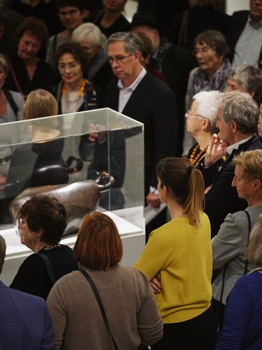 Preview zur Ausstellung "Freiheit. Die Kunst der Novembergruppe 1918–1935", 7.11.2018, Foto: Hannes Wiedemann Preview zur Ausstellung "Freiheit. Die Kunst der Novembergruppe 1918–1935", 7.11.2018, Foto: Hannes Wiedemann