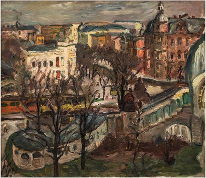 Max Beckmann, Nollendorfplatz, 1911 © Sammlung Stiftung Stadtmuseum Berlin, Foto: Oliver Ziebe, Berlin Max Beckmann, Nollendorfplatz, 1911 © Sammlung Stiftung Stadtmuseum Berlin, Foto: Oliver Ziebe, Berlin