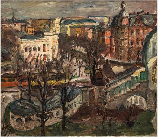 Max Beckmann, Nollendorfplatz, 1911 © Sammlung Stiftung Stadtmuseum Berlin, Foto: Oliver Ziebe, Berlin