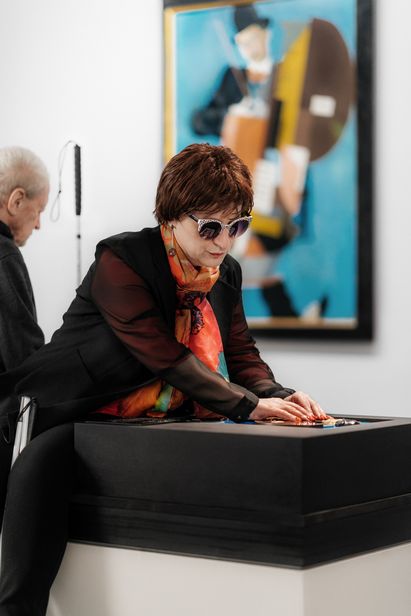 Barrierefreie Dauerausstellung, Berlinische Galerie, © Foto: Daniel Müller Barrierefreie Dauerausstellung, Berlinische Galerie, © Foto: Daniel Müller