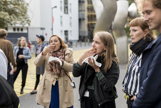 One Day Festival "Out Now! Art in Public Space" in der Berlinischen Galerie, 15.9.2018, Foto: Frank Sperling