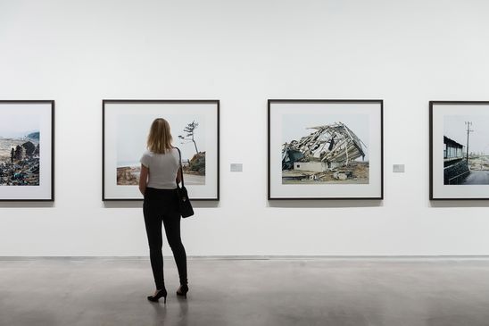 Eröffnung der Ausstellung "Fotografierte Ferne. Fotografen auf Reisen (1880–2015)" in der Berlinischen Galerie, 18.5.2017, Foto: Harry Schnitger