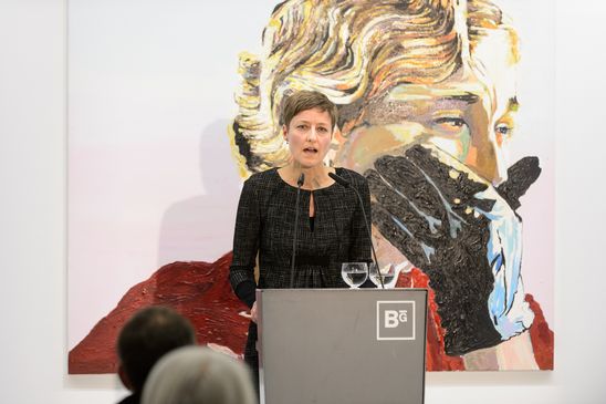 Eröffnungen und Verleihungen der Hannah-Höch-Preise 2016 an Cornelia Schleime und Tatjana Doll, 24.11.2016, Foto: Harry Schnitger