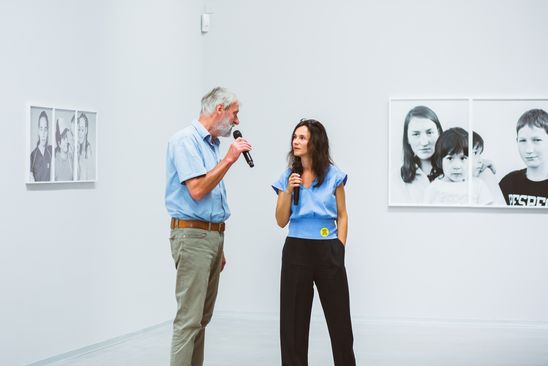 Art After Work zur Ausstellung "Loredana Nemes. Gier Angst Liebe", 5.7.2018, Foto: Oana Popa