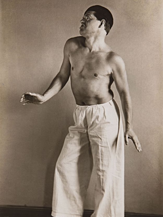 August Sander, Ohne Titel (Raoul Hausmann als Tänzer), 1929,