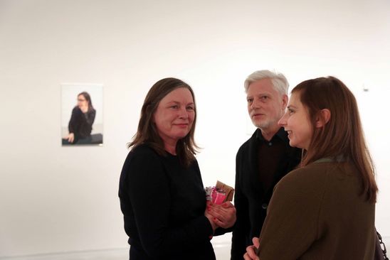 Eröffnung der Ausstellung "Heidi Specker - IN FRONT OF. Fotografien" in der Berlinischen Galerie, 10.3.2016, Foto: Amin Akhtar