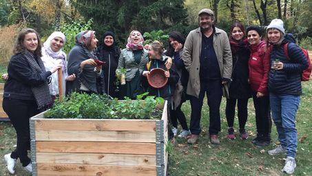 Stadtnatur à la Prinzessinnengärten - diese Beete dürfen alle beernten, Berlin & ich, 2019