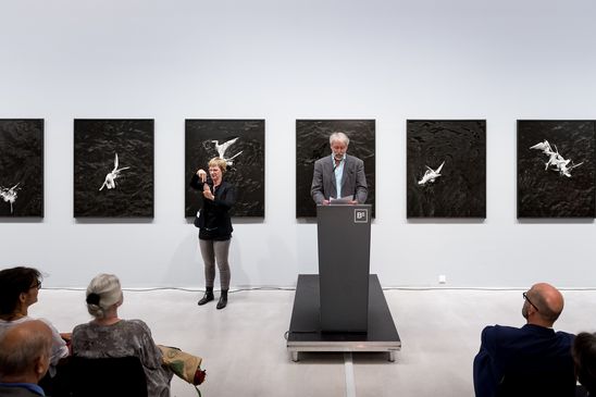 Eröffnung der Ausstellung "Loredana Nemes. Gier Angst Liebe" in der Berlinischen Galerie, 21.6.2018, Foto: Harry Schnitger