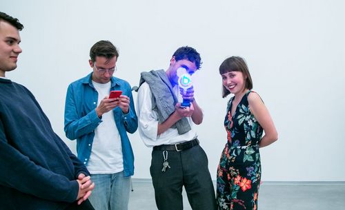 Eröffnung der Ausstellung "realities:united. Fazit" in der Berlinischen Galerie, 26.4.2019, Foto: Dovilė Aleksaitė Eröffnung der Ausstellung "realities:united. Fazit" in der Berlinischen Galerie, 26.4.2019, Foto: Dovilė Aleksaitė