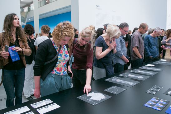 Eröffnung der Ausstellung "realities:united. Fazit" in der Berlinischen Galerie, 26.4.2019, Foto: Dovilė Aleksaitė