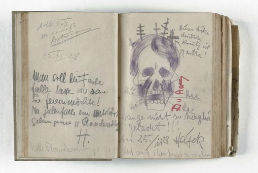 Marta Astfalck-Vietz, Gästebuch, 1927-1982, Berlinische Galerie, © Berlinische Galerie, Repro: Anja Elisabeth Witte