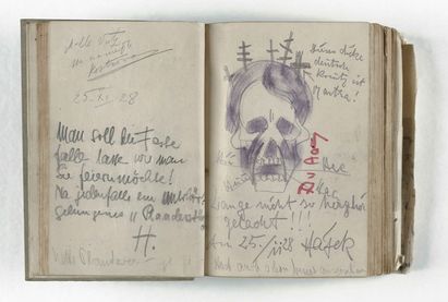Marta Astfalck-Vietz, Gästebuch, 1927-1982, Berlinische Galerie, © Berlinische Galerie, Repro: Anja Elisabeth Witte Marta Astfalck-Vietz, Gästebuch, 1927-1982, Berlinische Galerie, © Berlinische Galerie, Repro: Anja Elisabeth Witte