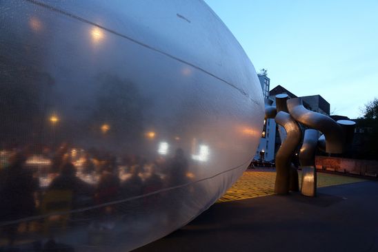 Diskursives Dinner im Küchenmonument, 29.4.2015, Foto: Jirka Jansch