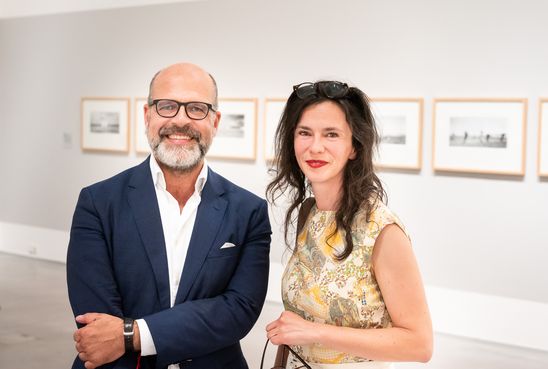 Künstlergespräch mit André Kirchner in der Ausstellung "Stadtrand Berlin" in der Berlinischen Galerie, 5.6.2019, Foto: Harry Schnitger