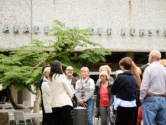 Rundgang auf der 10. Berlin Biennale für Mitglieder des Fördervereins, 13.6.2018, Foto: Hannes Wiedemann