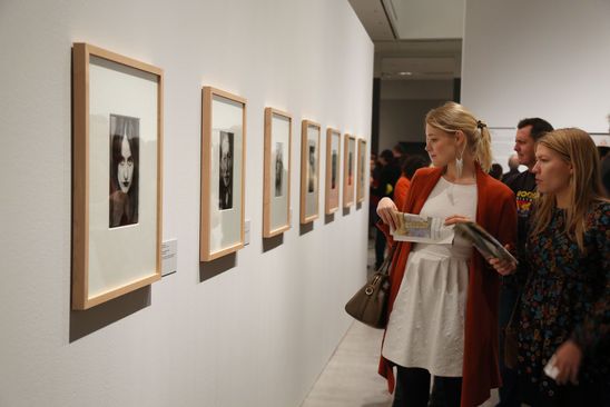 Eröffnung der Ausstellungen "Max Beckmann und Berlin" und "Das sind wir. Porträtfotografie 1996 bis 2013" in der Berlinischen Galerie, 19.11.2015, Foto: Amin Akhtar