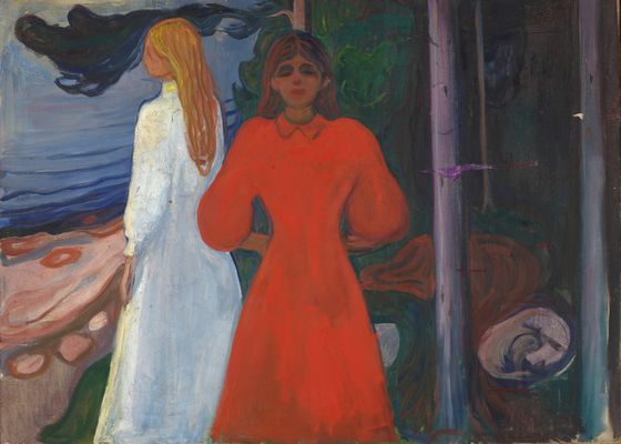 Edvard Munch, Red and White, 1899–1900, Photo: © MUNCH, Oslo / Halvor Bjørngård