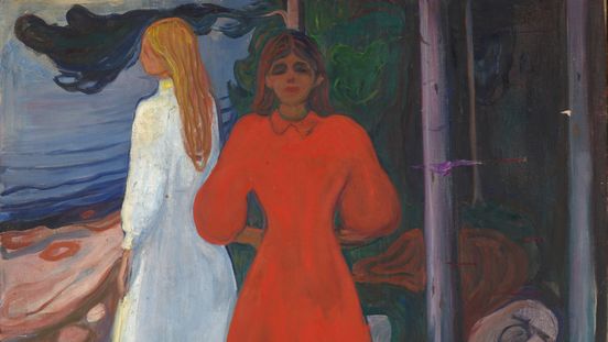 Edvard Munch, Rot und Weiß, 1899–19, Foto: © MUNCH, Oslo / Halvor Bjørngård