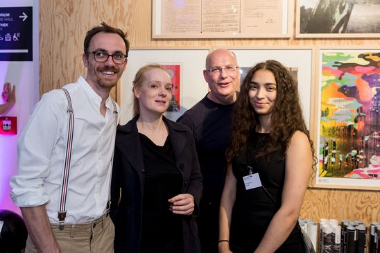 Eröffnung der Ausstellung "Loredana Nemes. Gier Angst Liebe" in der Berlinischen Galerie, 21.6.2018, Foto: Harry Schnitger