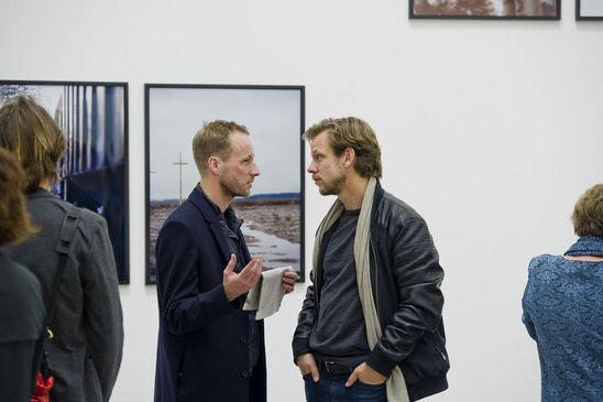 Eröffnung der Ausstellung "Cyrill Lachauer. What do you want here" in der Berlinischen Galerie, 2.11.2017, Foto: Benjamin Pritzkuleit