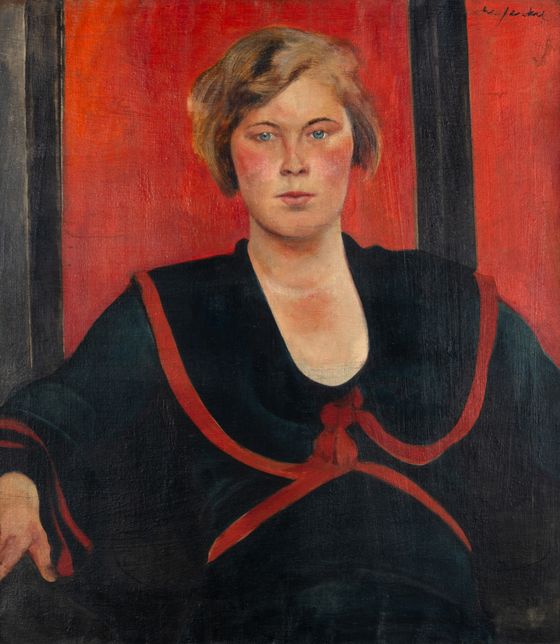 Willy Jaeckel, Frauenbildnis, um 1930