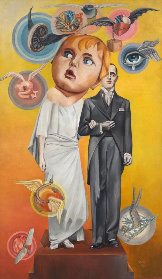 Hannah Höch, Die Braut (Pandora), 1924/1927, © VG Bild-Kunst, Bonn 2025