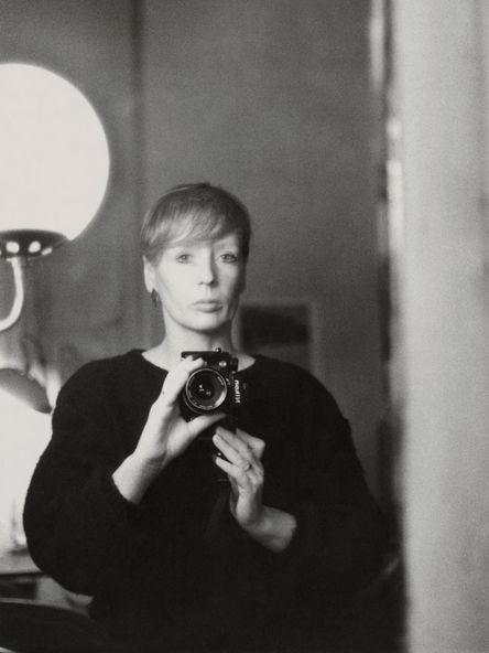 Sibylle Bergemann, Selbstporträt, Schiffbauerdamm, Berlin 1986