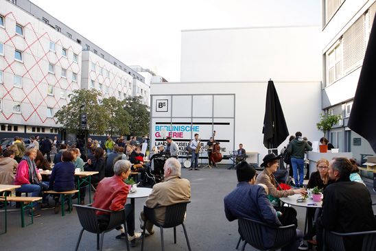 Fest anlässlich des 40-jährigen Jubiläums der Berlinischen Galerie, 27.9.2015, Foto: Nina Straßgütl