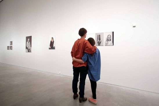 Eröffnung der Ausstellung "Heidi Specker - IN FRONT OF. Fotografien" in der Berlinischen Galerie, 10.3.2016, Foto: Amin Akhtar