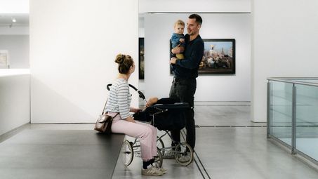 Ausstellungsbesucher*innen, © Daniel Müller
