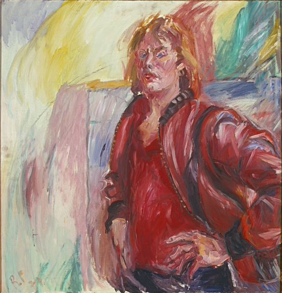 Rainer Fetting, Selbst als Gustaf Gründgens, 1974, © Rainer Fetting