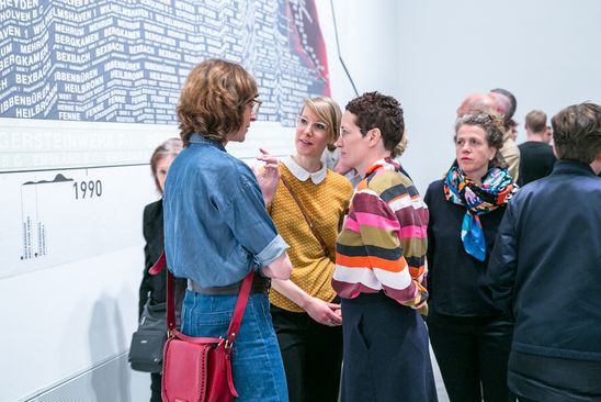 Eröffnung der Ausstellung "realities:united. Fazit" in der Berlinischen Galerie, 26.4.2019, Foto: Dovilė Aleksaitė