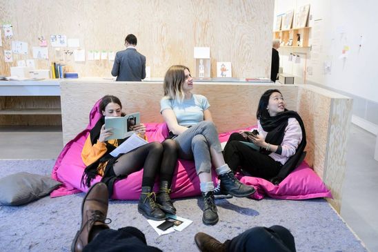Finissage des Projektraums "Dada ist hier!" in der Berlinischen Galerie, 7.11.2016, Foto: Harry Schnitger
