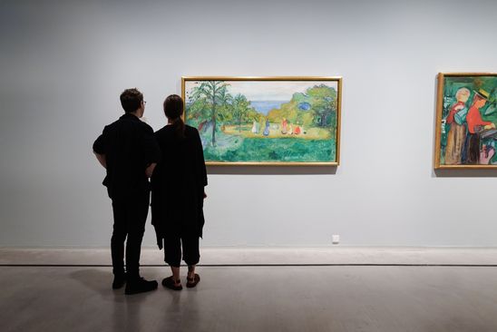 Impressions Preview "Edvard Munch. Magic of the North", Berlinische Galerie
