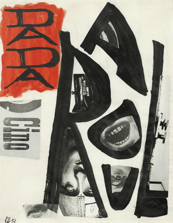Raul Hausmann, Dada Raoul, 1951, MACHV – Château de Rochechouart, © VG Bild-Kunst, Bonn 2025, Repro: © MACHV – Château de Rochechouart und Berlinische Galerie/Anja Elisabeth Witte