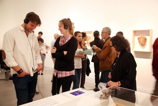 Eröffnung der Ausstellung "Dada Afrika. Dialog mit dem Fremden" in der Berlinischen Galerie, 4.8.2016, Foto: Amin Akhtar