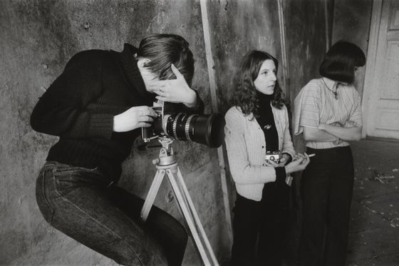 Sibylle Bergemann und Karla-Marina Kortmann, Hoppenrade 1976